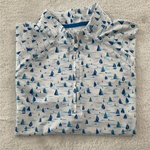 Sailboat Print Women's Top